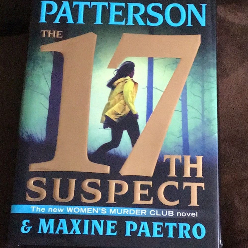 James Patterson hardcover book